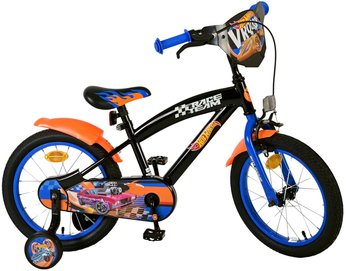 Heiße Räder 16 Zoll Fahrrad Schwarz Orange Blau 31656