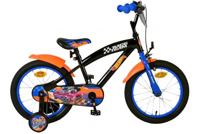 Heiße Räder 16 Zoll Fahrrad Schwarz Orange Blau 31656