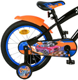 Heiße Räder 16 Zoll Fahrrad Schwarz Orange Blau 31656