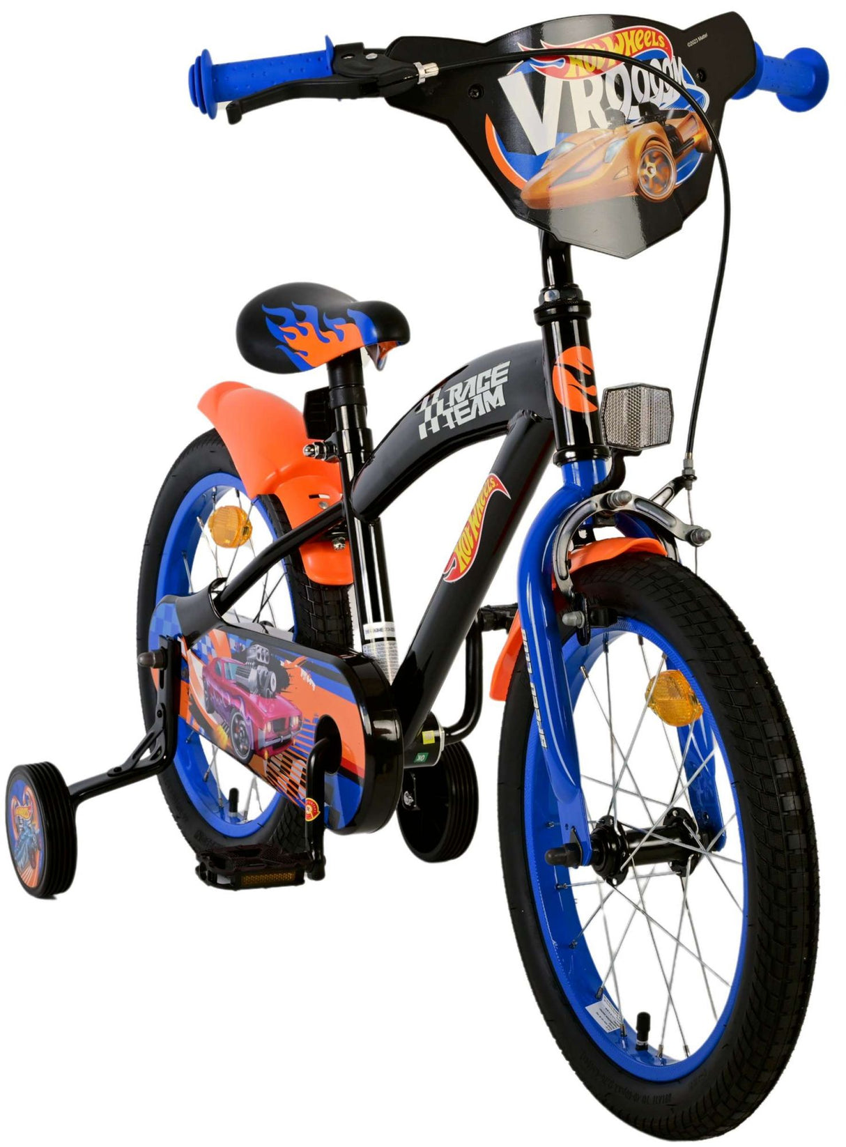 Heiße Räder 16 Zoll Fahrrad Schwarz Orange Blau 31656