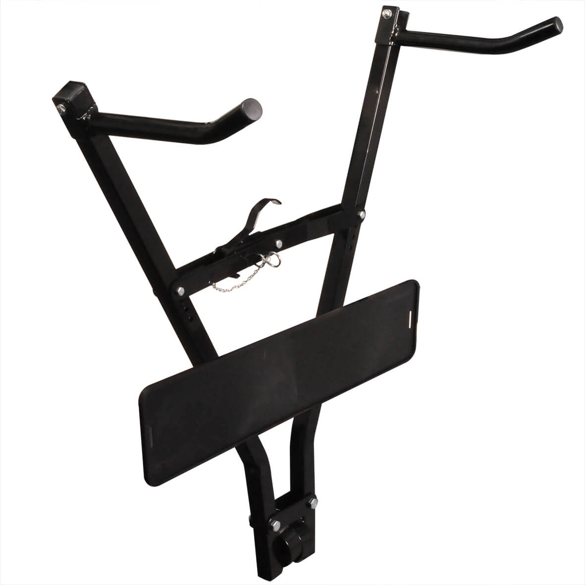 Transporteur de vélos Klick Fast II avec support de plaque d'immatriculation 2 vélos