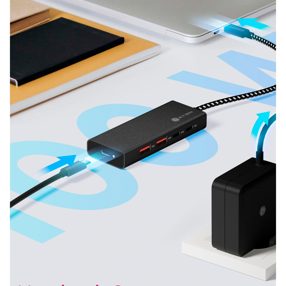 Lodowate Box 4-Bever Hub z USB-C 3.2 Gen 2