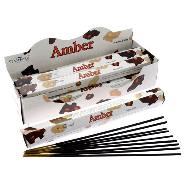 37111 Amber - Stamford Premium Hex kadidlo