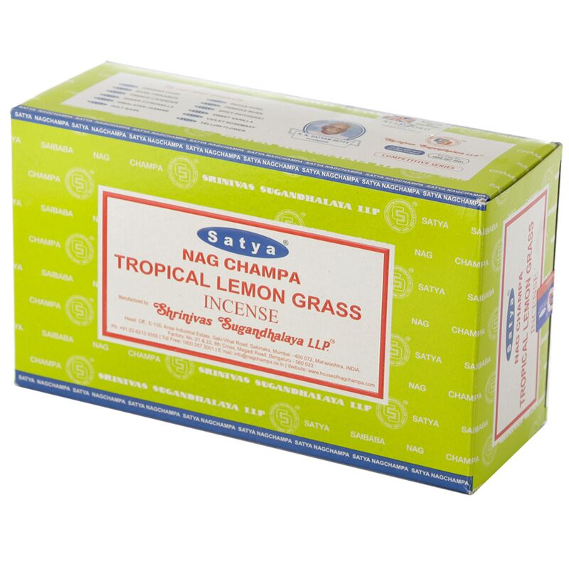 01366 Lemongrass tropicale - Sticchi di incenso Satya Nag Champa