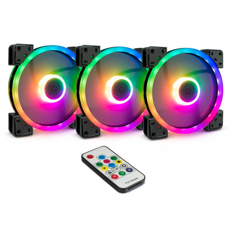 Inter-Tech Argus RVB Fan Set RS-14