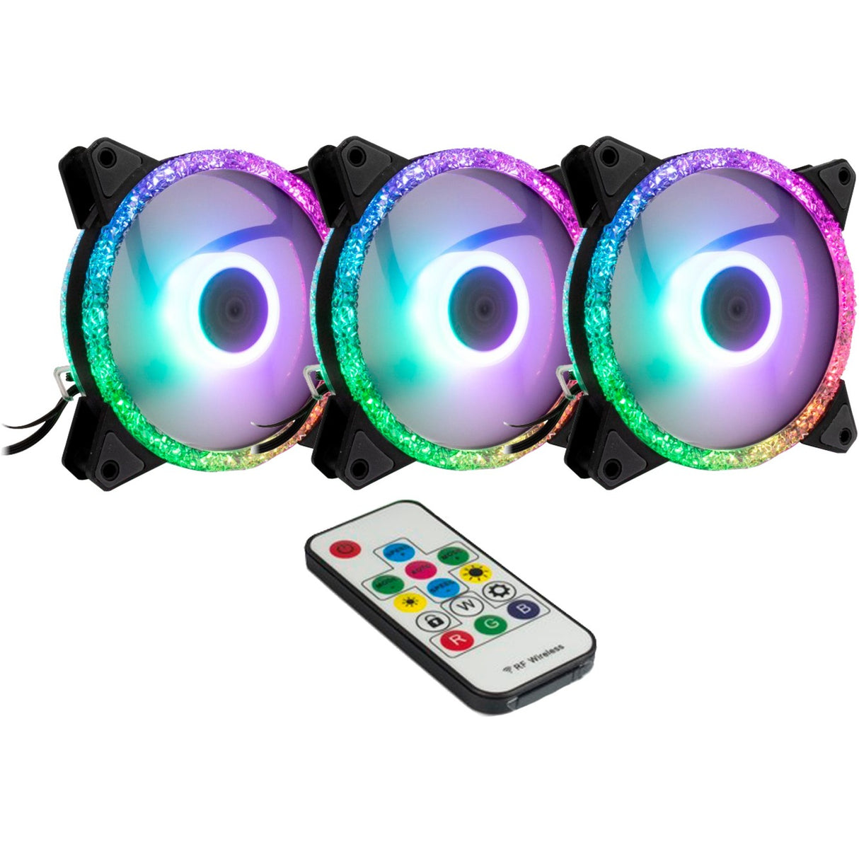 Inter-Tech Argus RS-07 RGB SET120X120X25