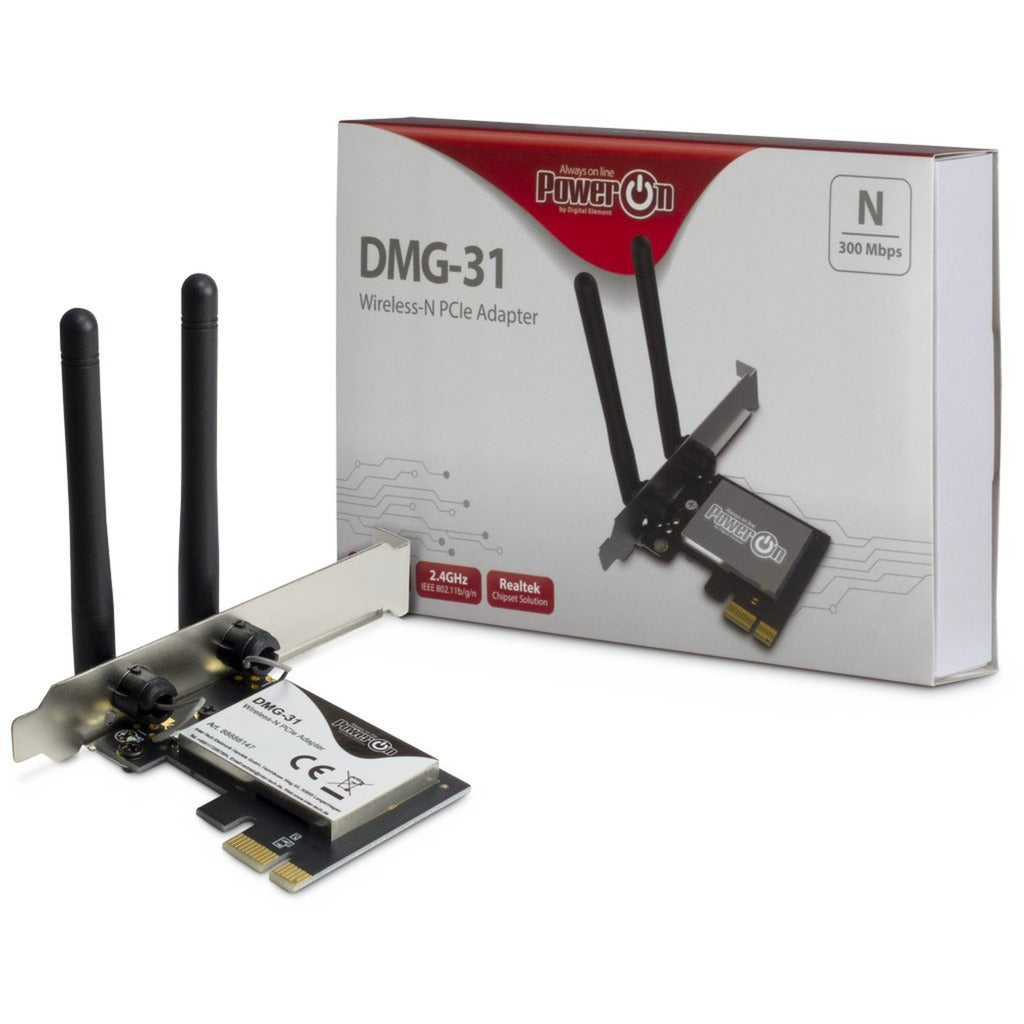 Inter-Tech DMG-31 Wireless-N PCIE adaptér