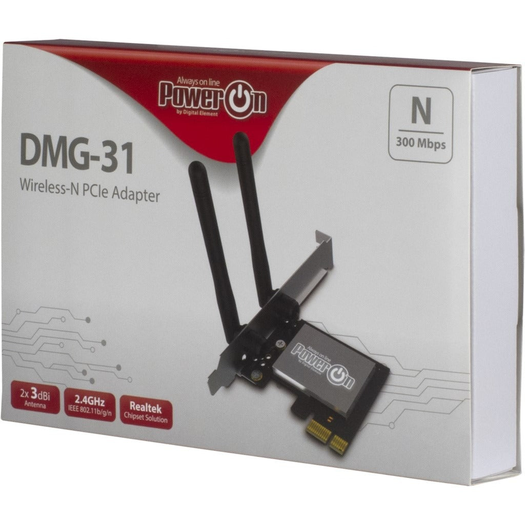 Inter-Tech DMG-31 Wireless-N PCIE adaptér
