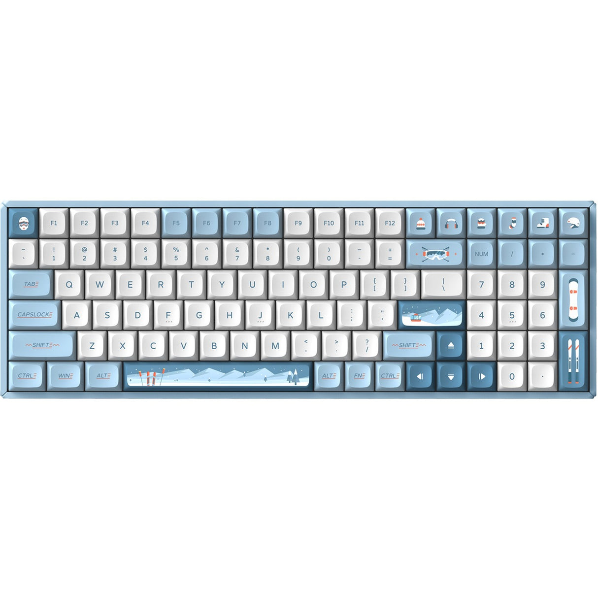 IQUNIX F97 Wintertide trådlöst mekaniskt tangentbord