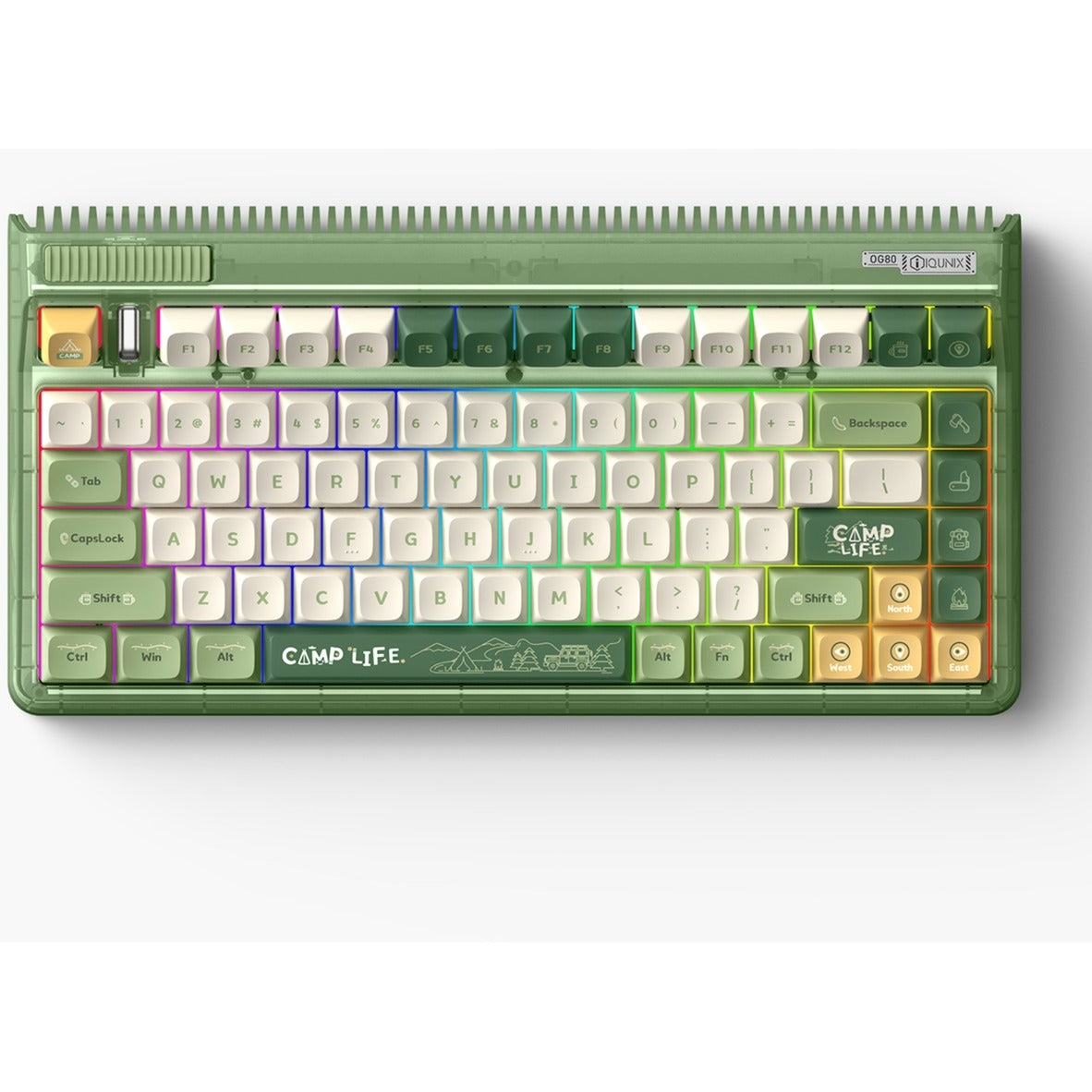 Bezdrátová mechanická klávesnice IQunix OG80