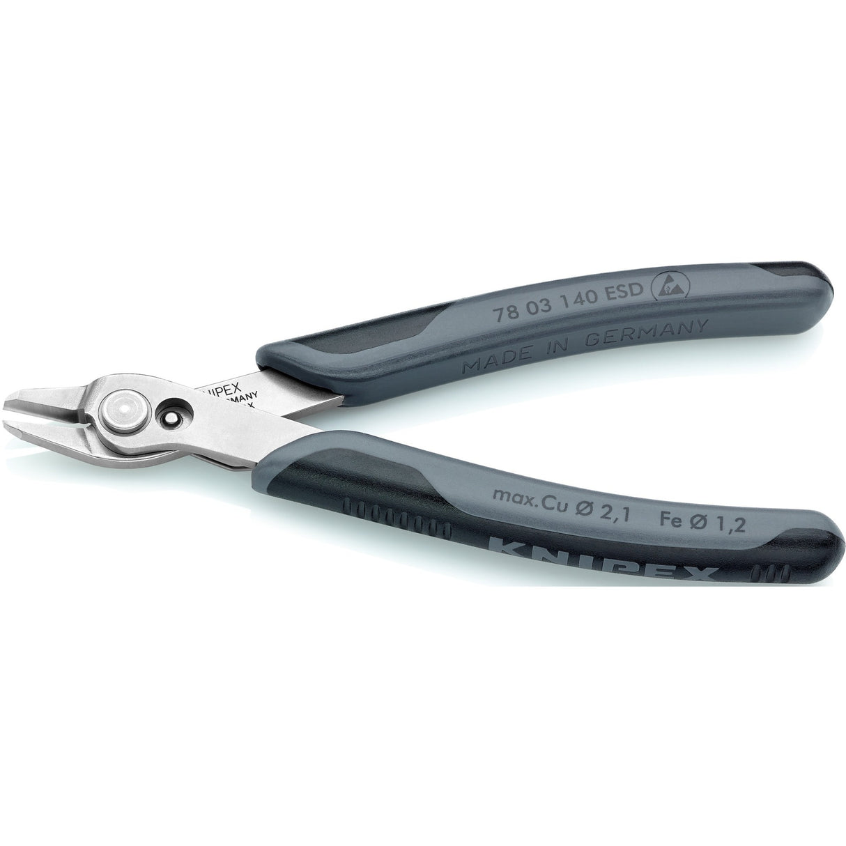 KNIPEX Electronic Super Knips XL ESD 78 03 140 ESD