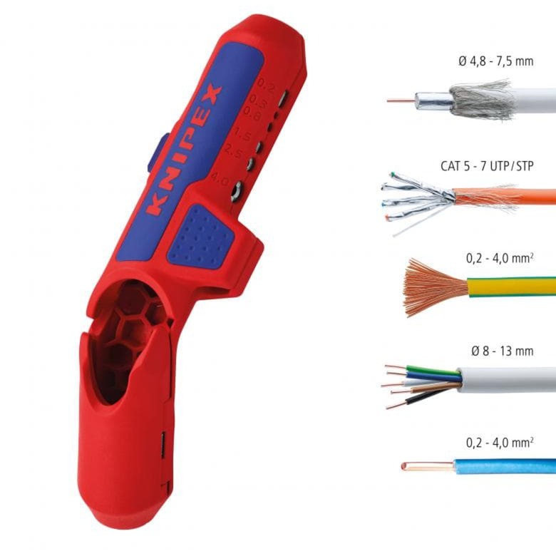 Knipex ergostrip Universal Orodja za razstavljanje 16 9