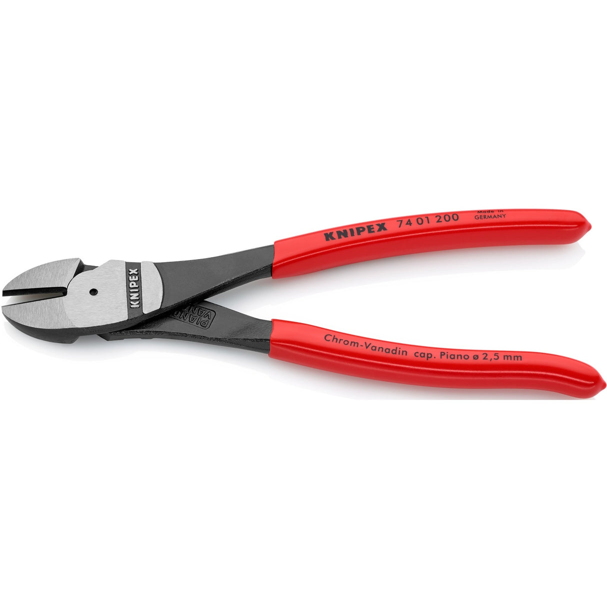 KNIPEX Kracht-zijsnijtang 74 01 200