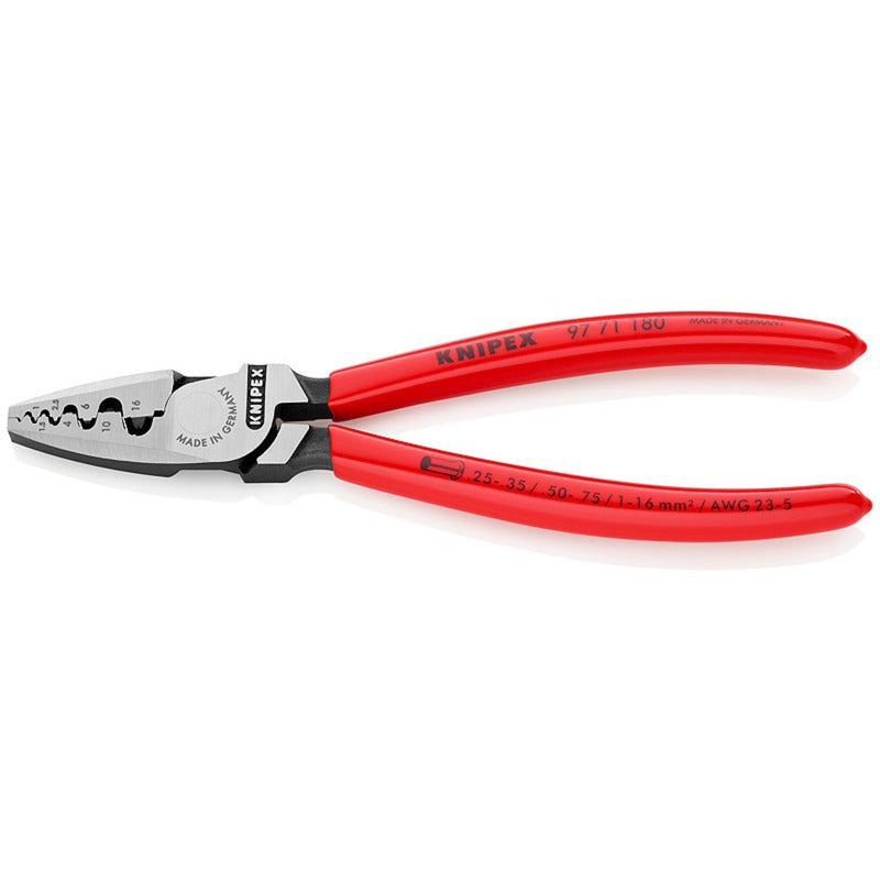 KNIPEX Krimptang voor adereindhulzen 9771180
