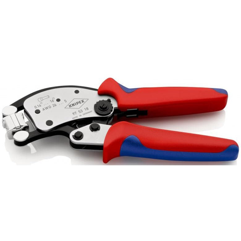 Knipex Twistor 16 selbstverständlech Zong fir Verdammen