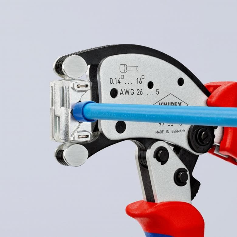 Knipex Twistor 16 selbstverständlech Zong fir Verdammen