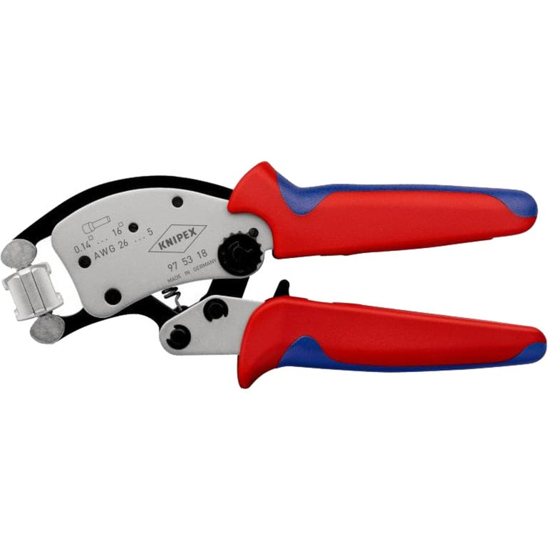 Knipex Twistor 16 selbstverständlech Zong fir Verdammen