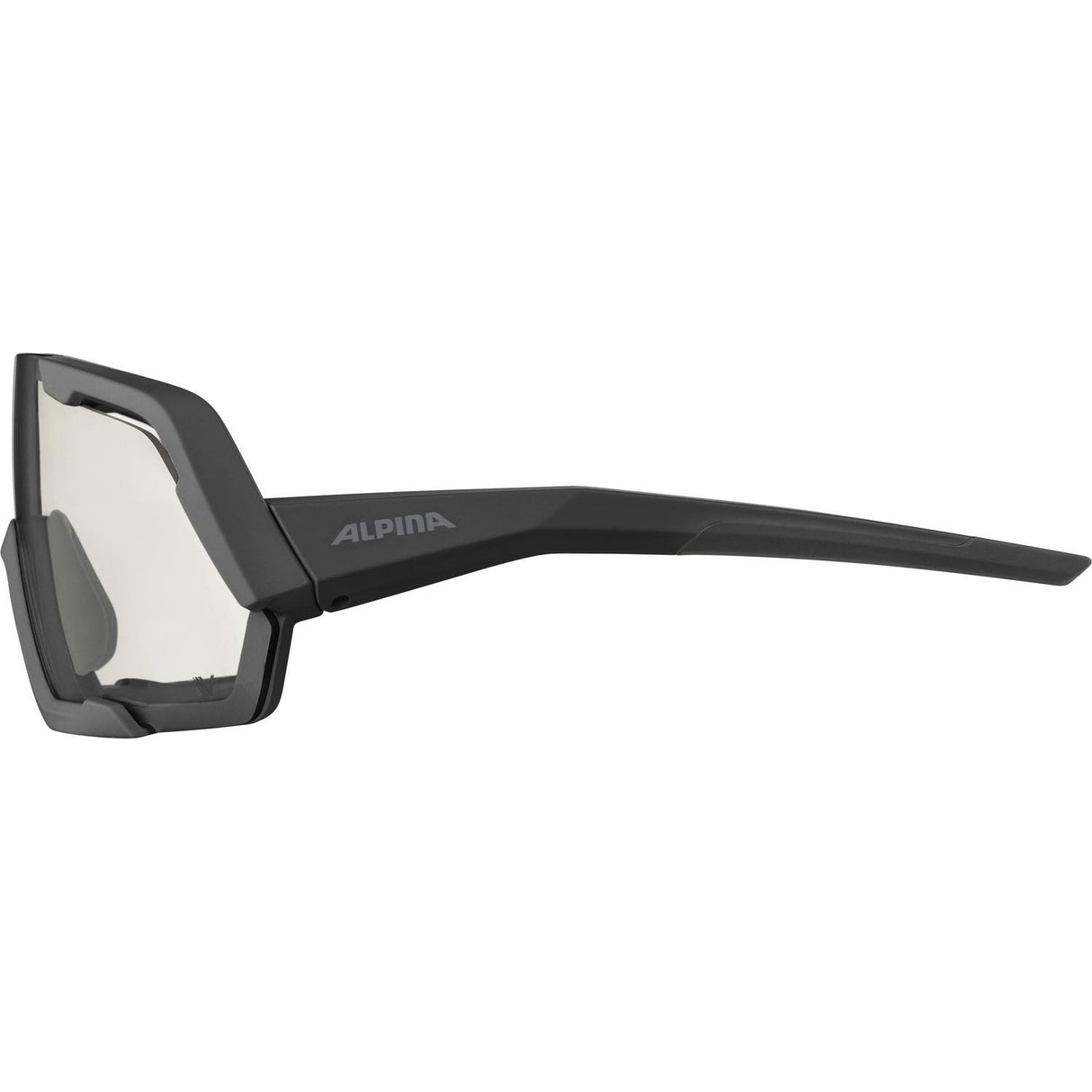 Olympiska sportkläder Alpina Sports Sports Glasses Rocket V Mat Black