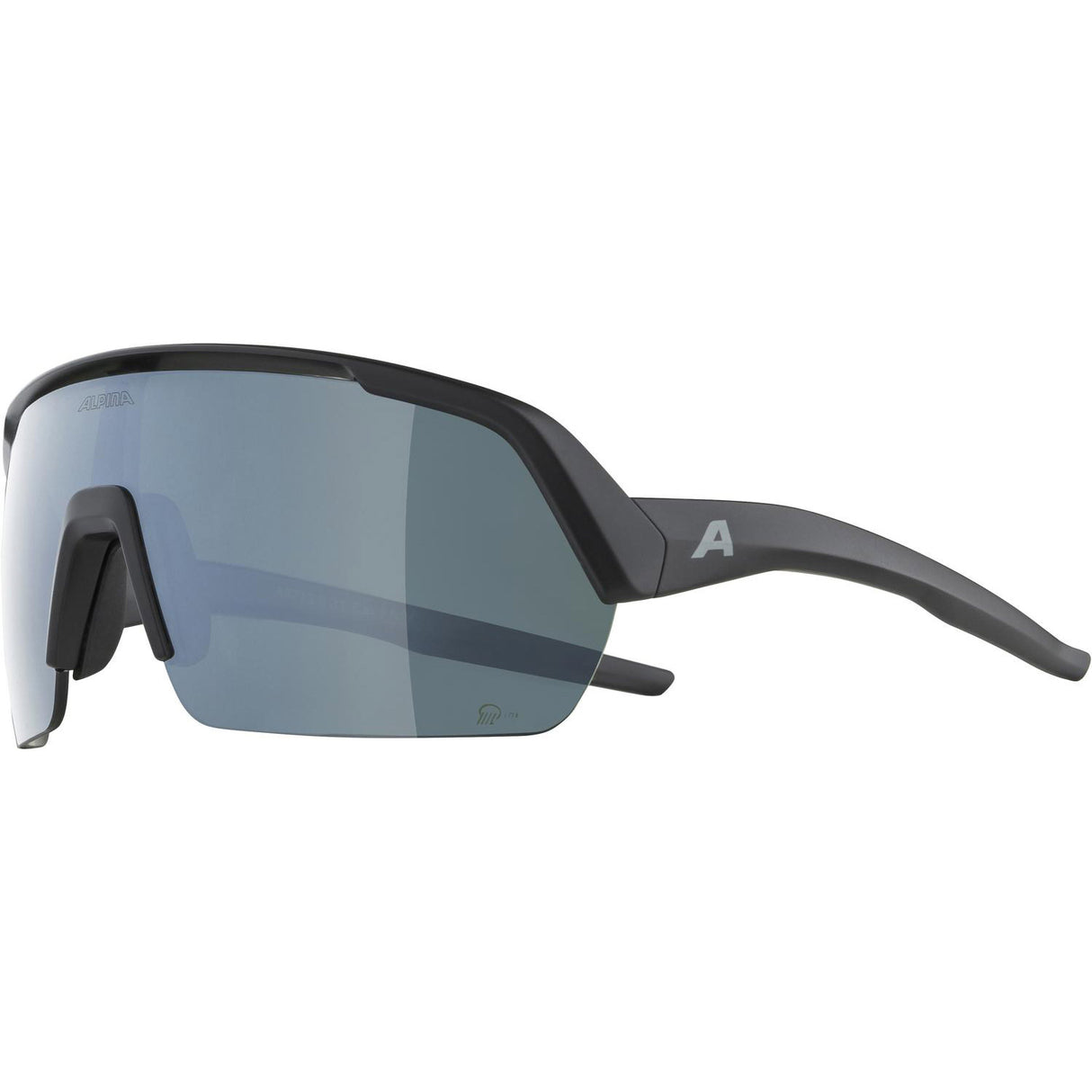 Olympiska sportkläder Alpina Sports Sports Glasses Turbo-HR Q-Lite Black