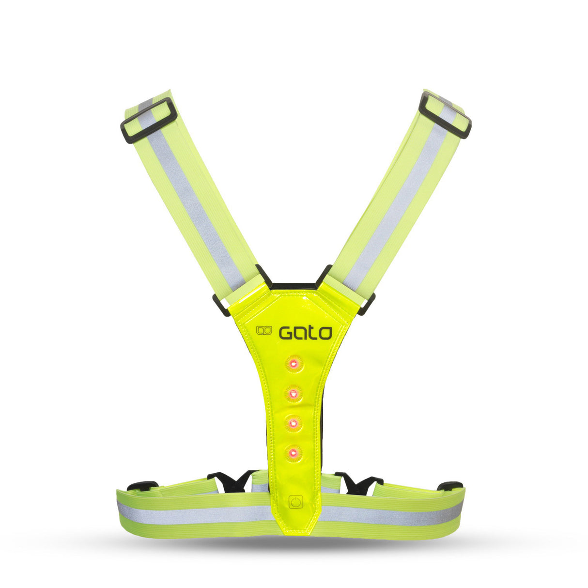 Outwet Safer Sport LED Vest Neon Yellow One Size