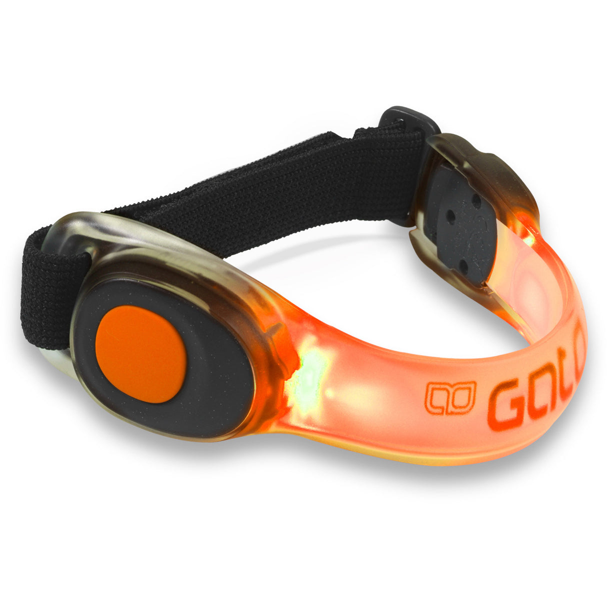 Outwet Gato Bracelet LED USB une taille néon oranje