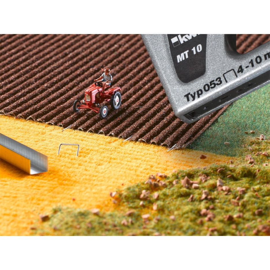 Agrafes KWB, 10,6 mm de large, fil fin, acier