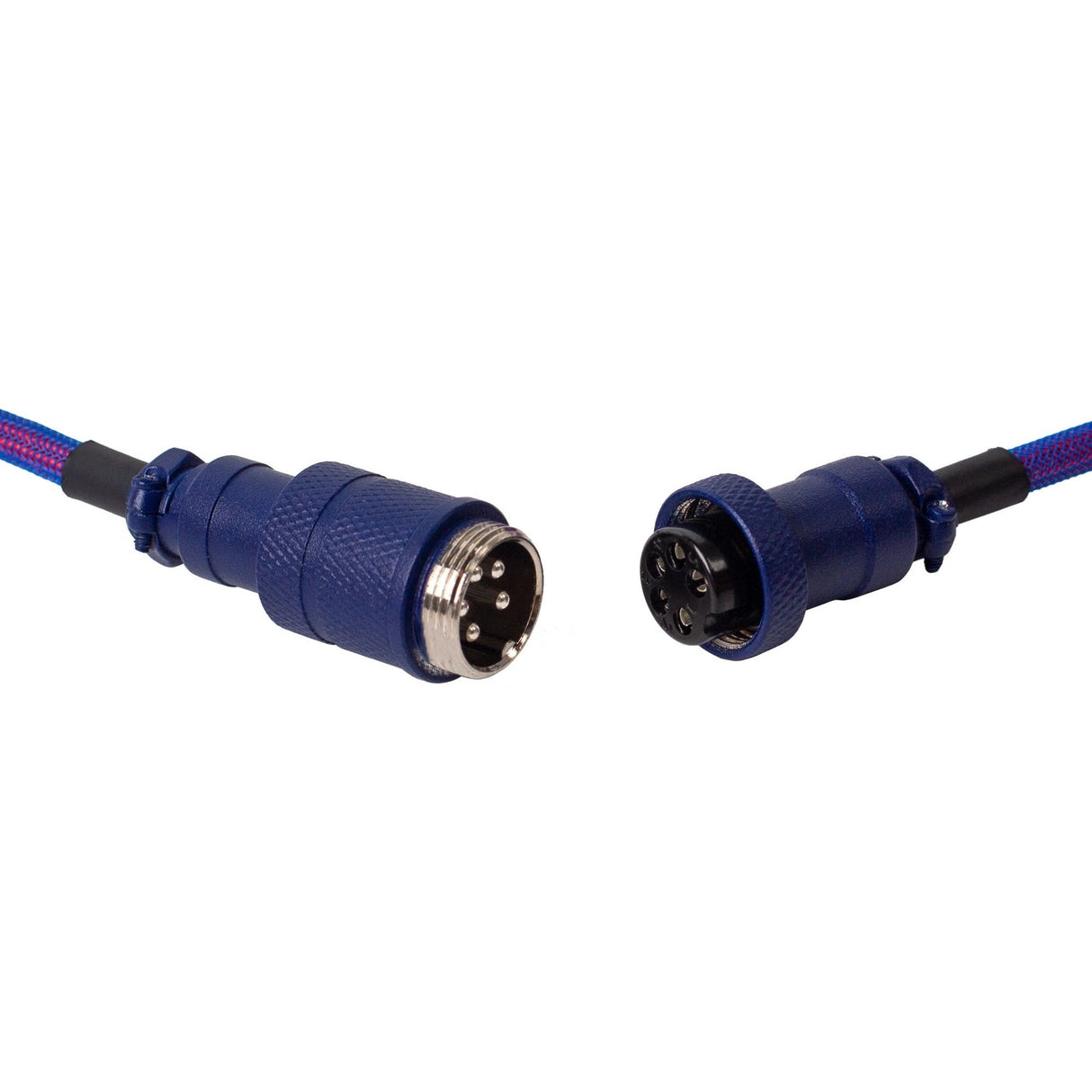 Keychron Premium Coiled Aviator Cable, Angled