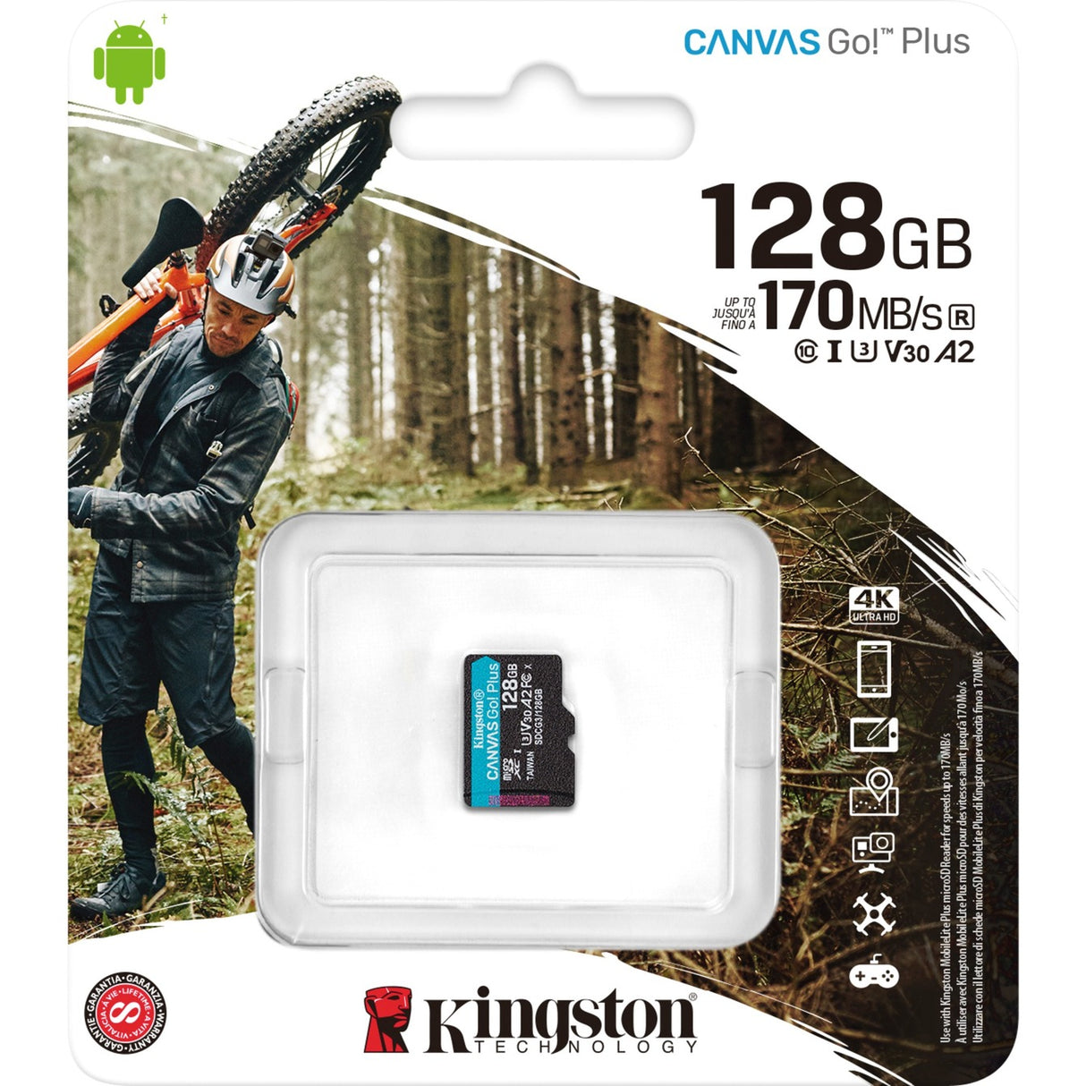 Kingston Canvas Go! Plus microSDXC 128 GB