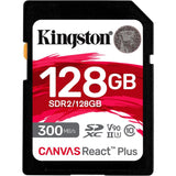 Kingston Canvas React plus 128 GB SDXC