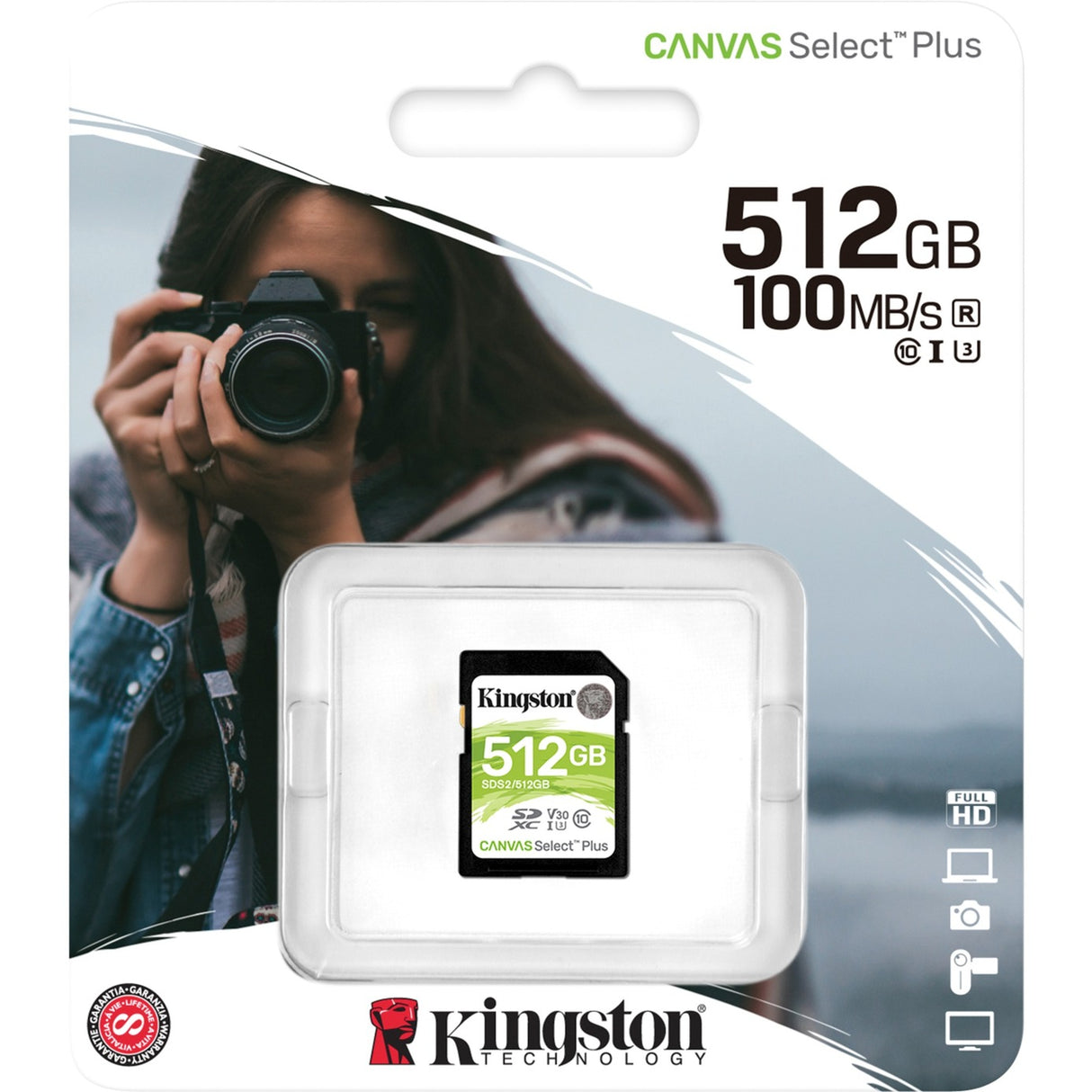 Kingston Canvas Select Plus SDXC 512 GB