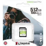 Kingston Canvas Select Plus SDXC 512 GB
