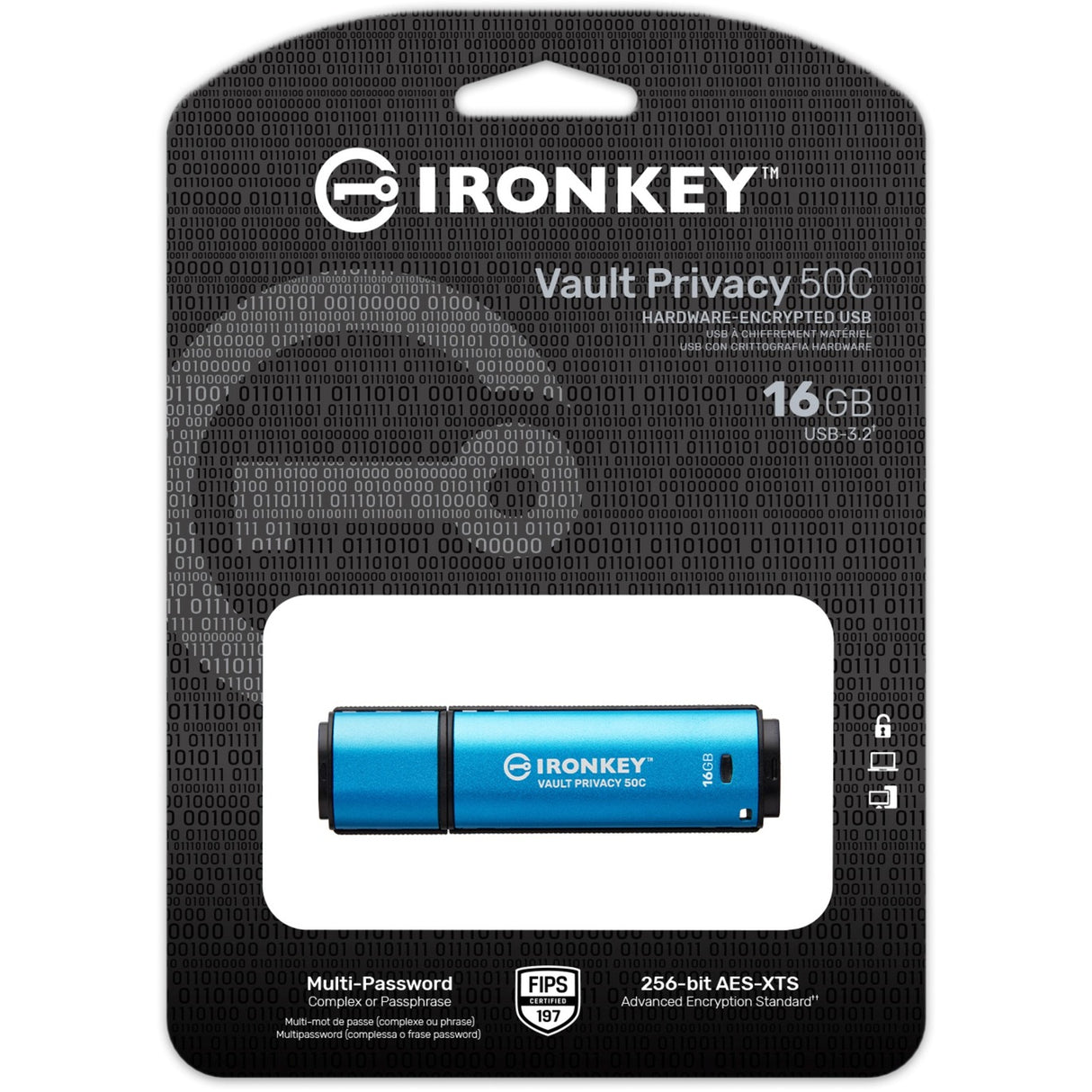 Kingston Ironkey Vault Privacy 50 16 Go