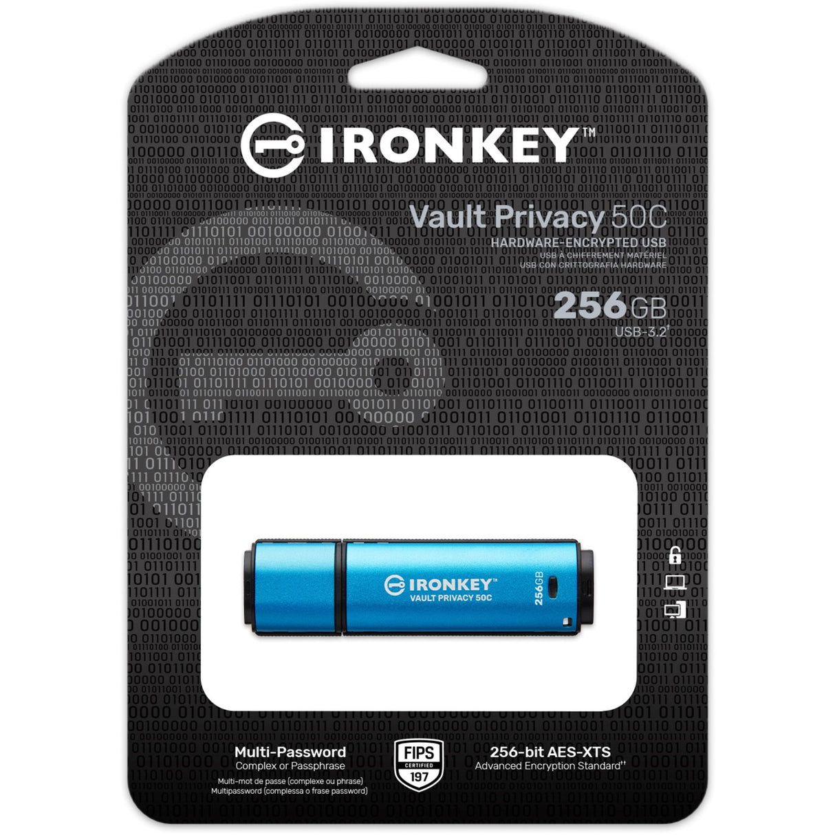 Kingston Ironkey Vault Privacy 50 256 Go