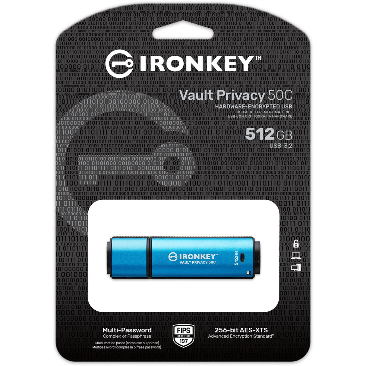 Kingston Ironkey Vault Privacy 50 512 Go