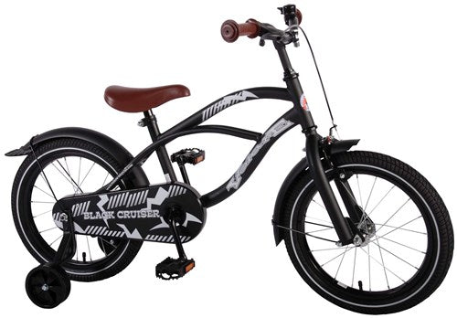 Yipeeh 16 tommer cykel sort krydser 21602