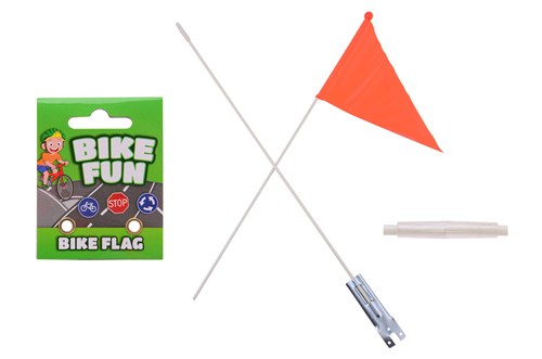 Johntoy bicycle flag Wangel Oranje Divisible