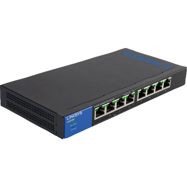 Linksys Linksys LGS108p Unmaneated Switch Poe+