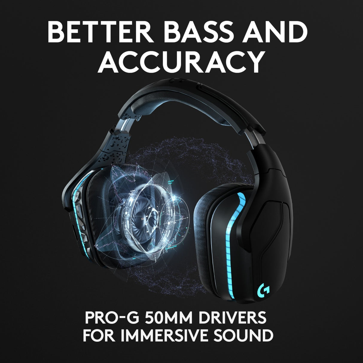 Logitech G935 Wireless 7.1 Surround Sound LIGHTSYNC