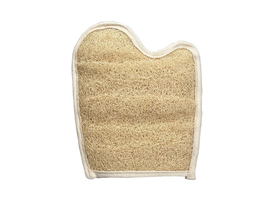 Ecoluba loofah hanske høyre hånd