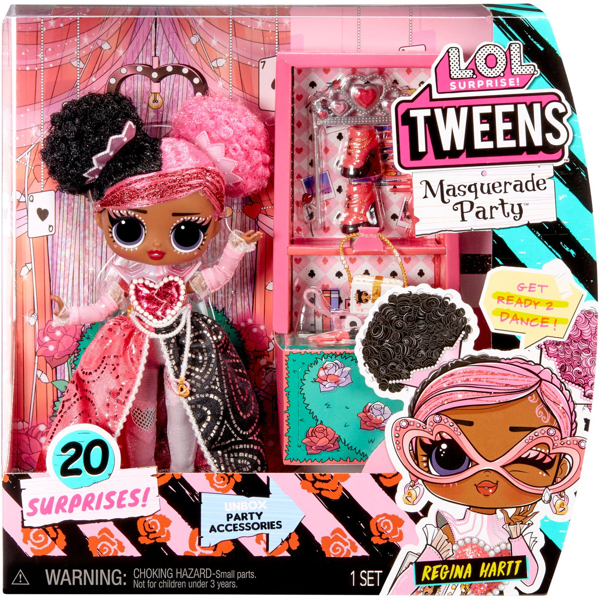 Mga Entertainment Iwwerraschungsbistiter Masken Masquada Doll Hea