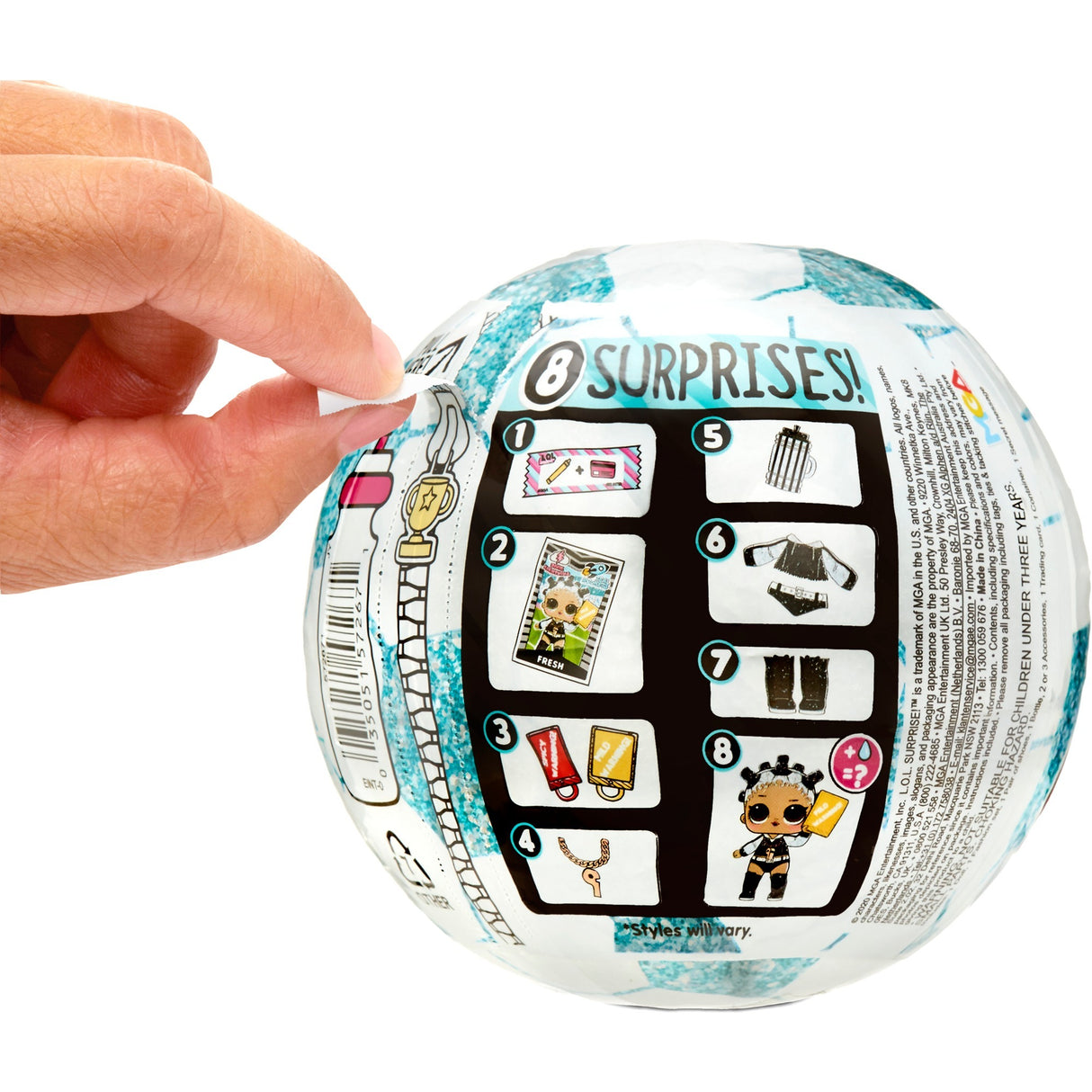 Mga Entertmentéierung iwwerrascht! All Stär b.b.s Serie 3 Fussball
