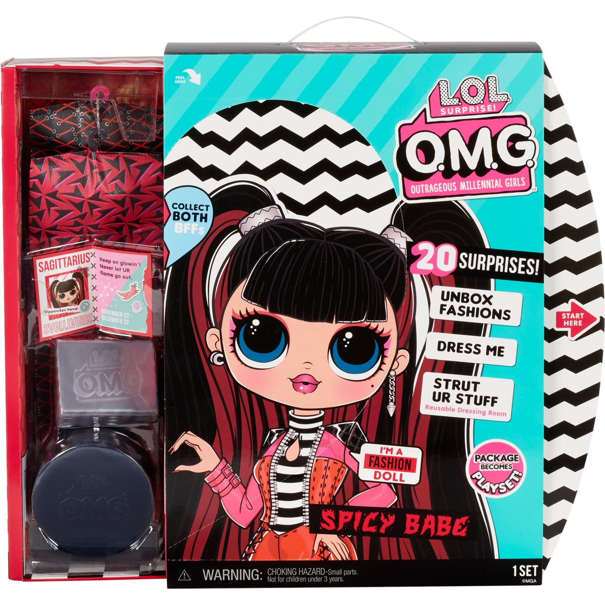 MGA Entertainment Überraschung! OMG. Würziges Baby