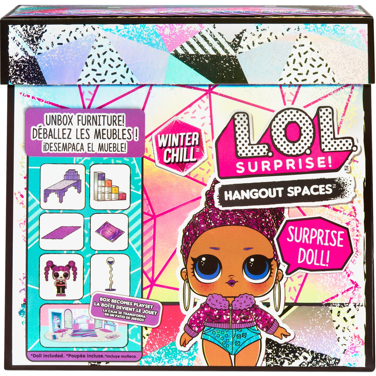 MGA Entertainment Surprise! Winter Chill Hangout Spaces Sty