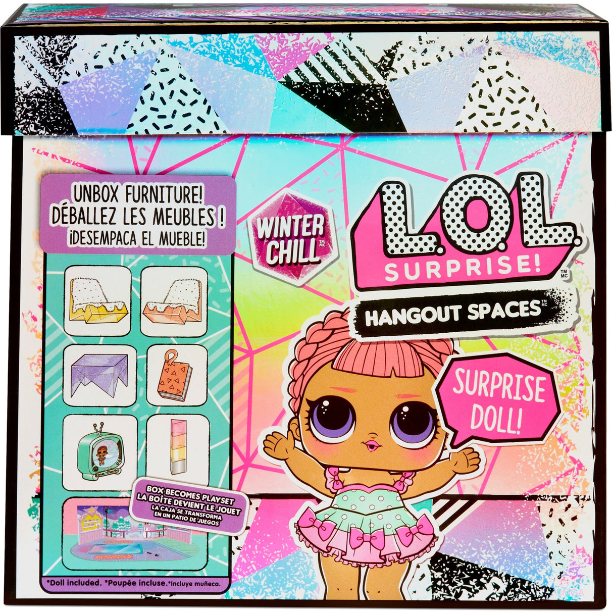 MGA Entertainment Surprise! Winter Chill Hangout Spaces Sty
