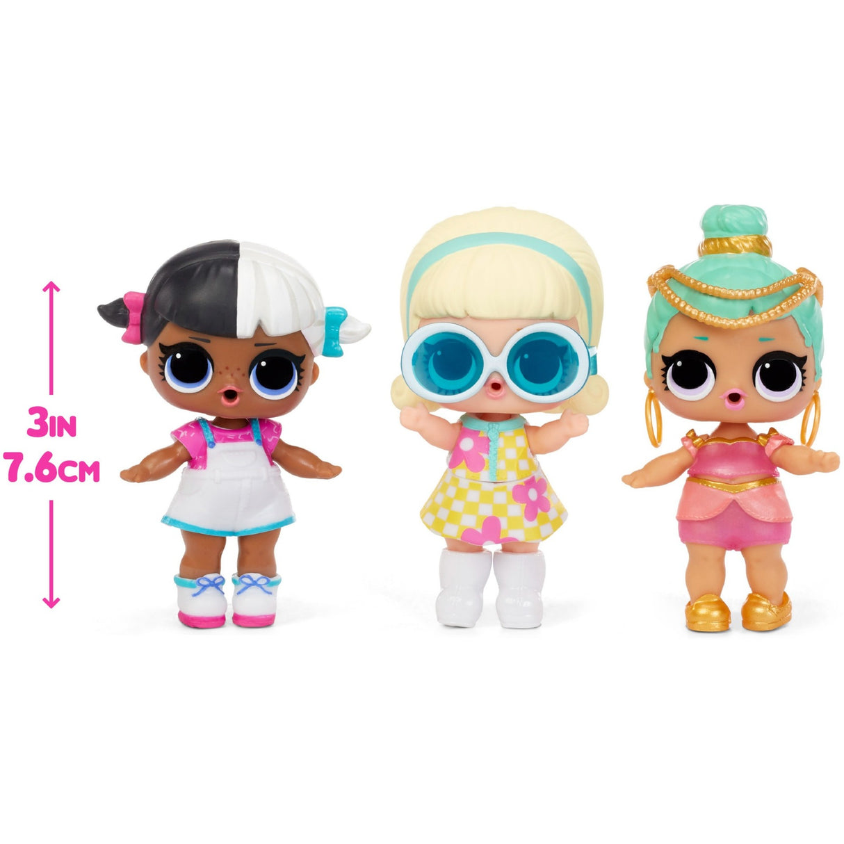 MGA Entertainment překvapení! Barevné změny překvapení panenky