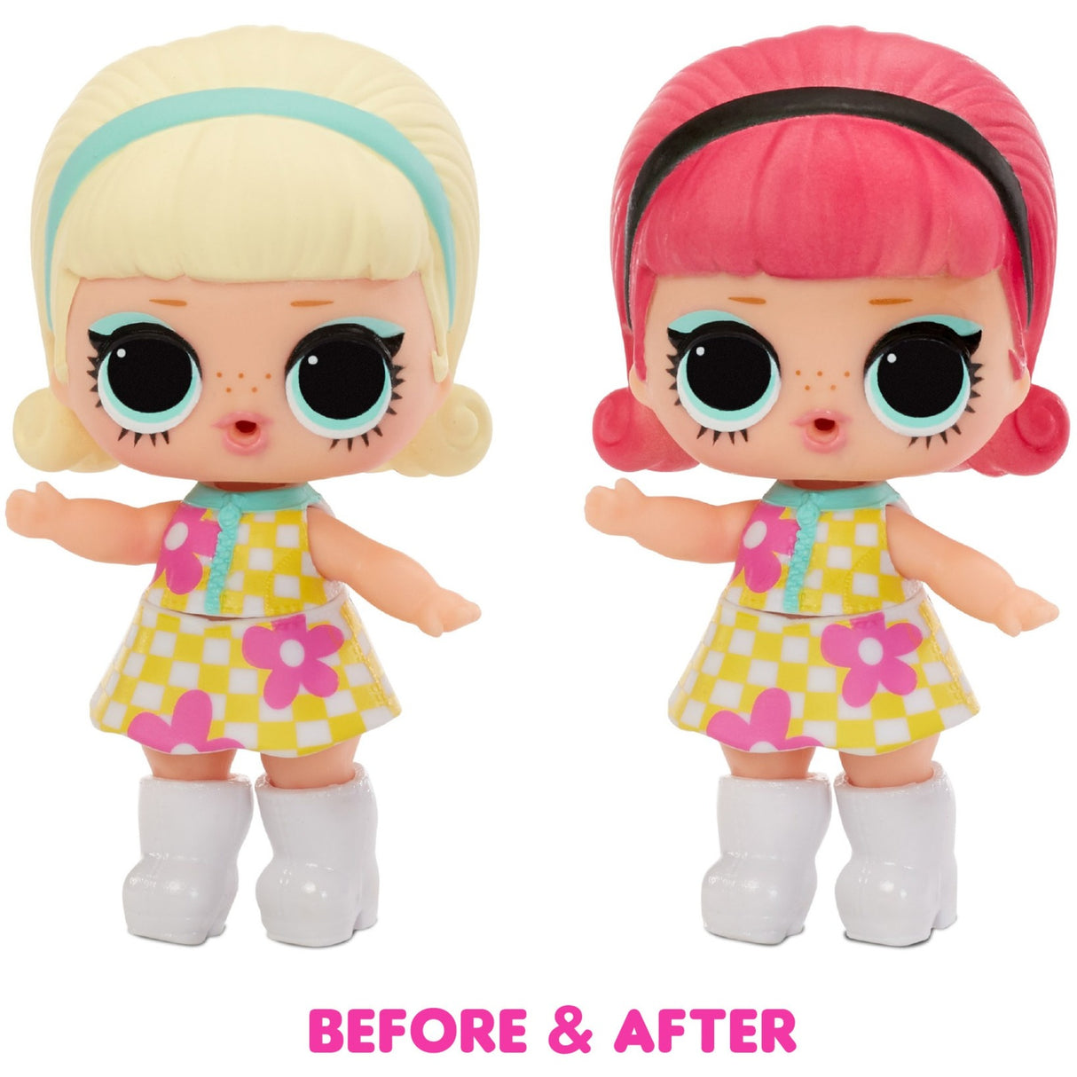 MGA Entertainment překvapení! Barevné změny překvapení panenky