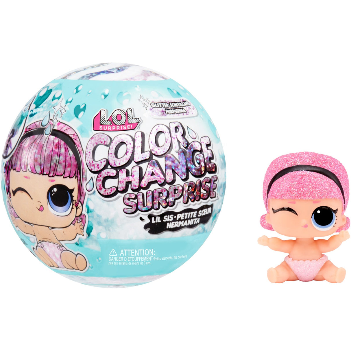 Mga Entertmentéierung iwwerrascht! Glitterfaarf ännert lil sis