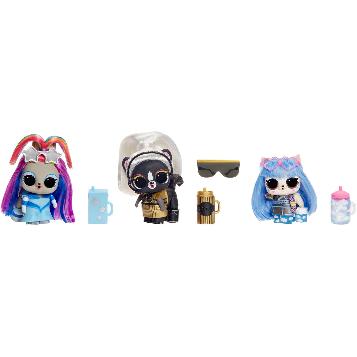 MGA Entertainment překvapení! Vlasy vlasy mazlíčci