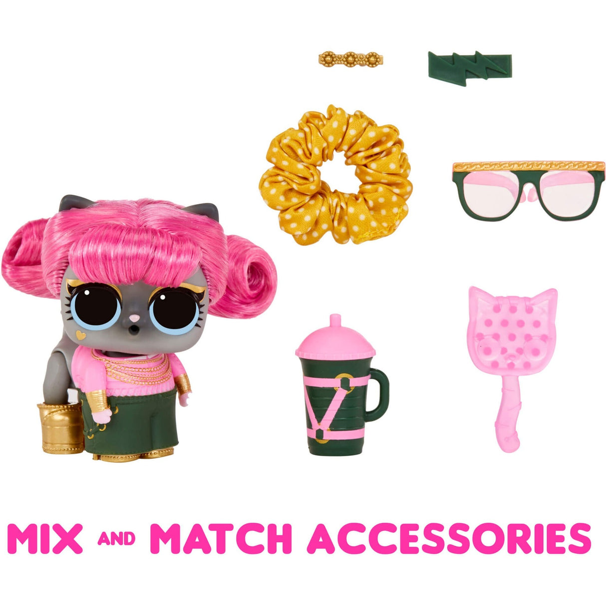 MGA Entertainment překvapení! Vlasy vlasy mazlíčci