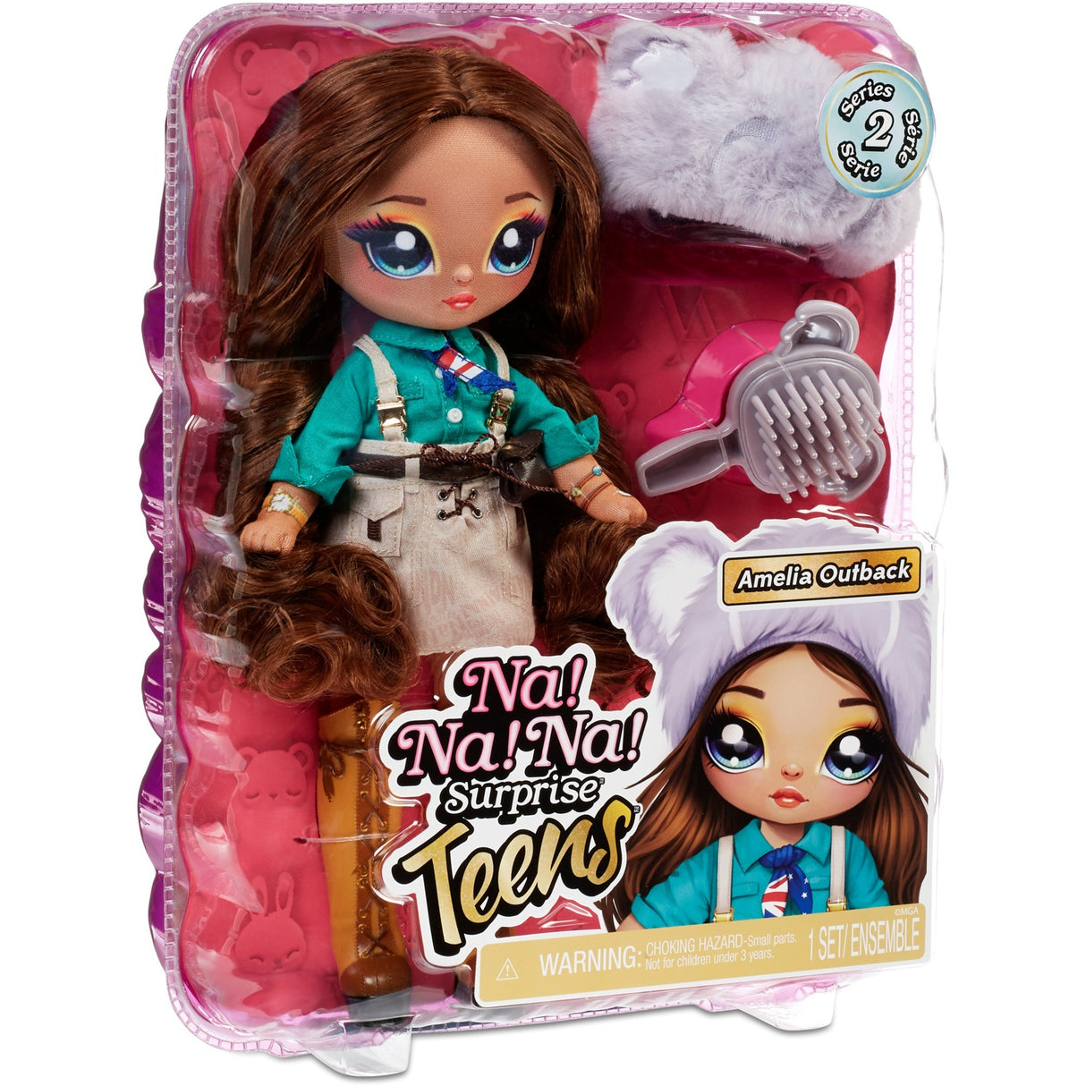 MGA Entertainment po! Po! Po! Niespodzianka nastolatków Amelia Outback